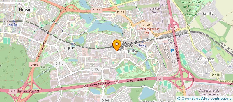 localisation de l'entreprise 501 194 575   LOGNES