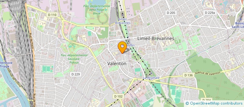 localisation de l'entreprise 501 224 612 à LE BLANC-MESNIL