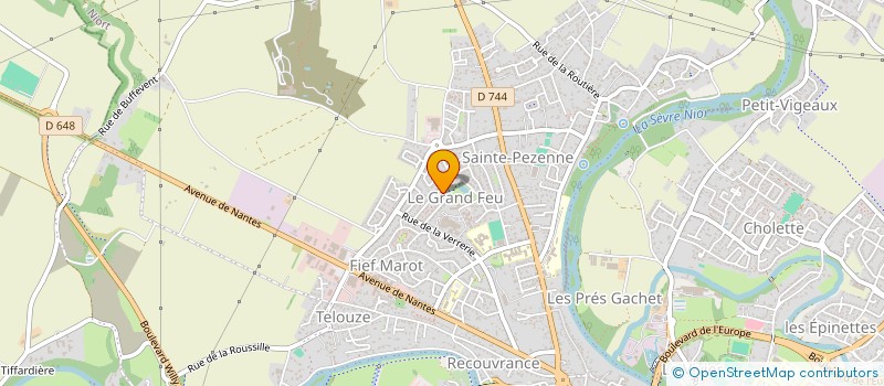 localisation de l'entreprise 501 228 043   COULONGES-SUR-L'AUTIZE