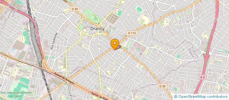 localisation de l'entreprise 501 230 387 à DRANCY