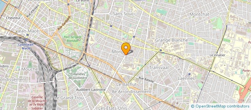 localisation de l'entreprise 501 236 624   LYON