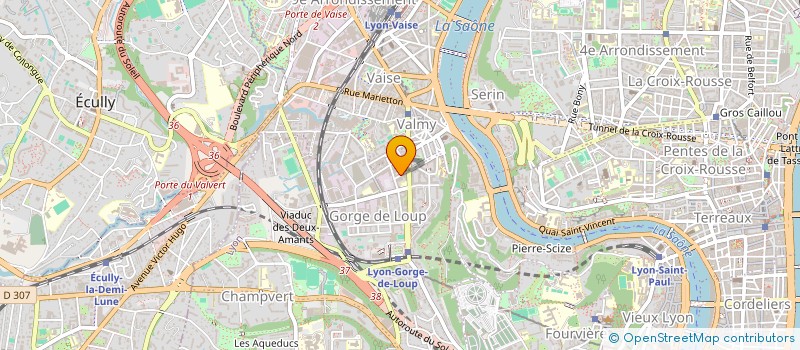 localisation de l'entreprise 501 264 667   LYON