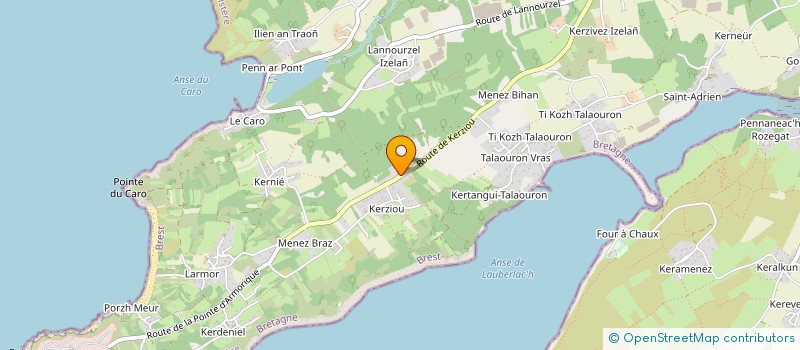 localisation de l'entreprise 501 272 322   PLOUGASTEL-DAOULAS