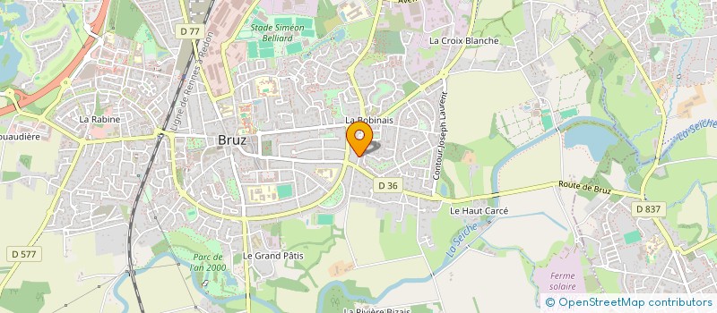 localisation de l'entreprise 501 328 645 à BRUZ