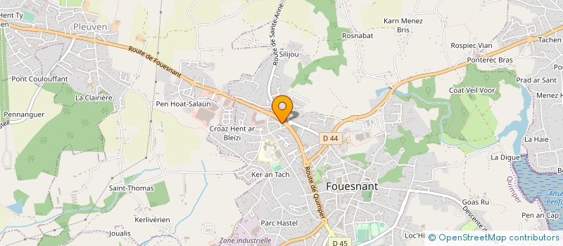 localisation de l'entreprise 501 333 355  à FOUESNANT