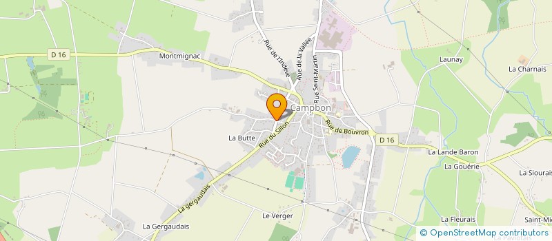 localisation de l'entreprise 501 338 693   CAMPBON