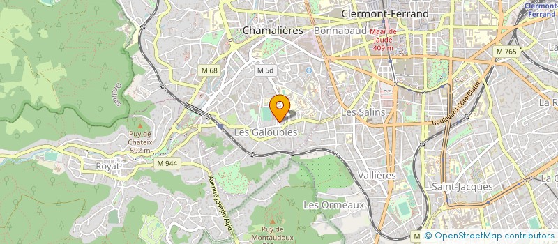 localisation de l'entreprise 501 356 943   CHAMALIERES