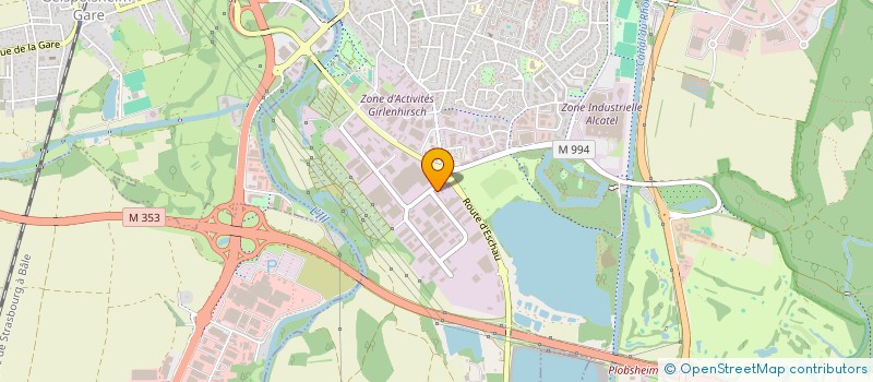 localisation de l'entreprise 501 367 361 à STRASBOURG