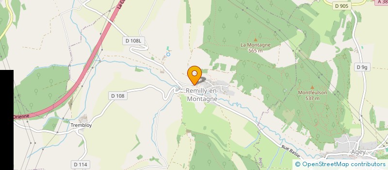 localisation de l'entreprise 501 375 018   SAINT-MESMIN