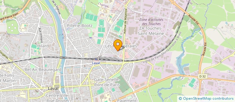 localisation de l'entreprise 501 383 988  à LAVAL