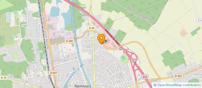 localisation de l'entreprise 501 423 073   NEMOURS