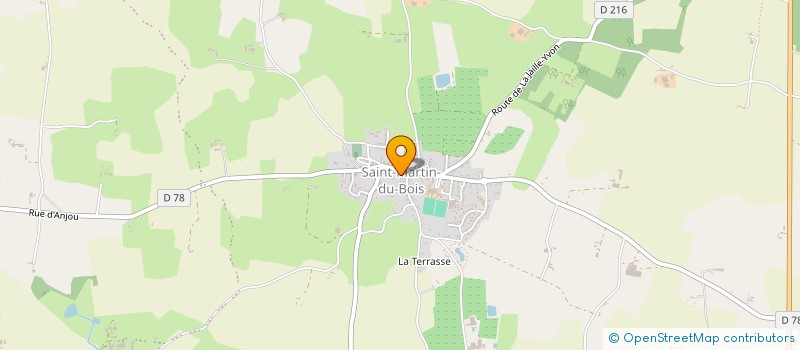 localisation de l'entreprise 501 464 077   OMBREE D'ANJOU