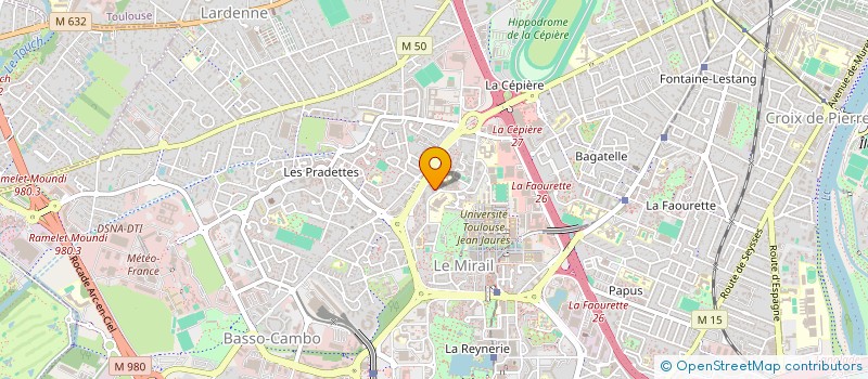 localisation de l'entreprise 501 480 560 à TOULOUSE