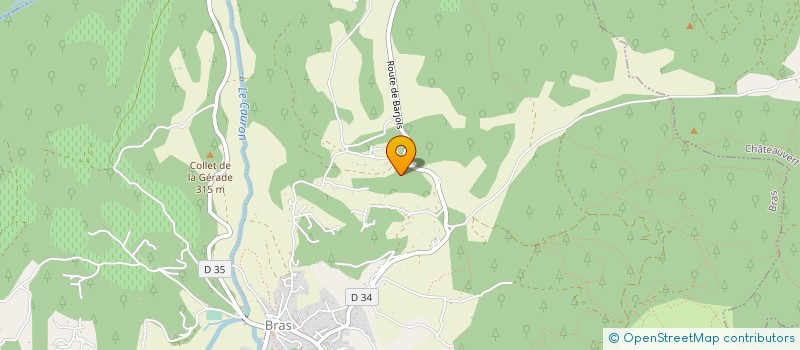 localisation de l'entreprise 501 497 051   BRAS