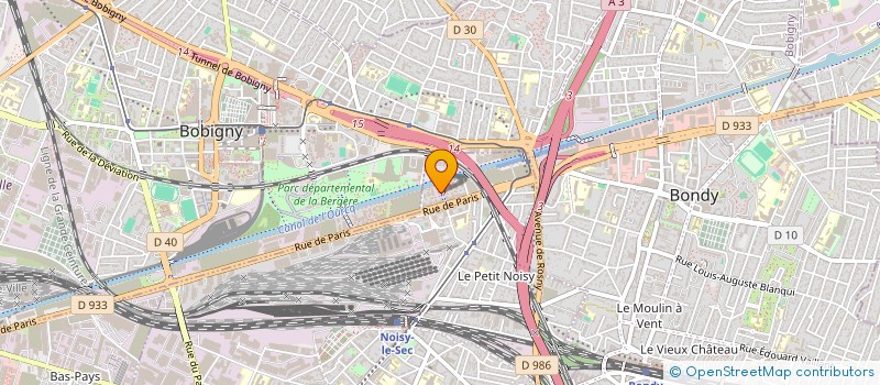 localisation de l'entreprise 501 499 925 à NOISY-LE-SEC