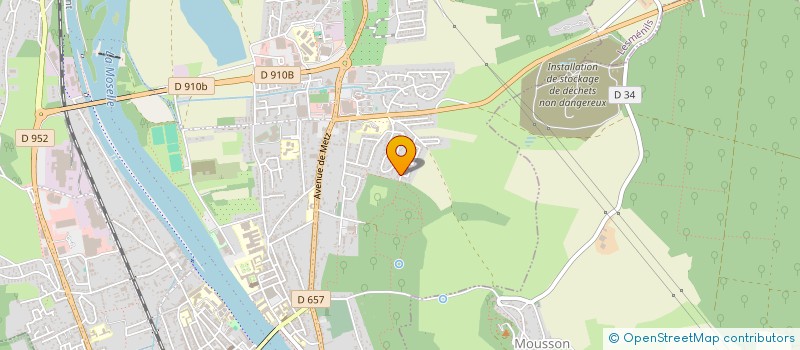 localisation de l'entreprise 501 508 881   PONT-A-MOUSSON