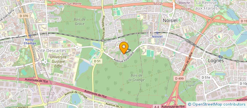 localisation de l'entreprise 501 512 016   CHAMPS-SUR-MARNE