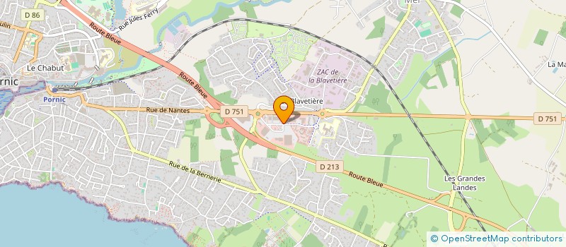 localisation de l'entreprise 501 517 080   PORNIC