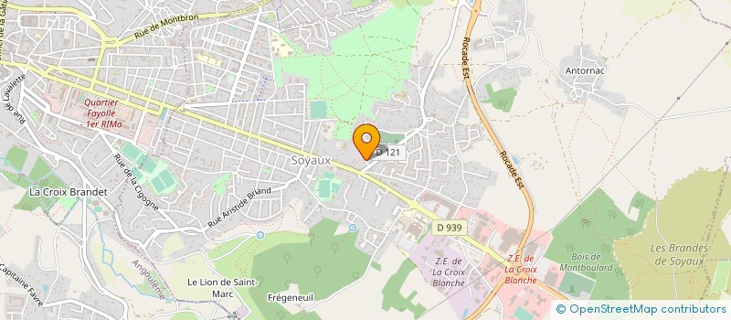 localisation de l'entreprise 501 523 914   SOYAUX