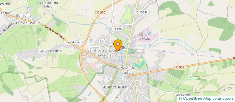 localisation de l'entreprise 501 579 114   CREANCES