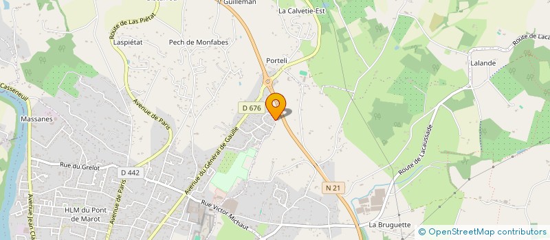 localisation de l'entreprise 501 587 984   VILLENEUVE-SUR-LOT