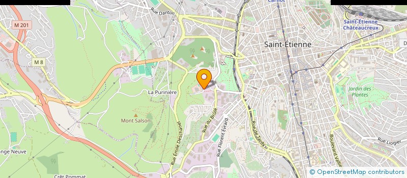 localisation de l'entreprise 501 613 350   SAINT-ETIENNE