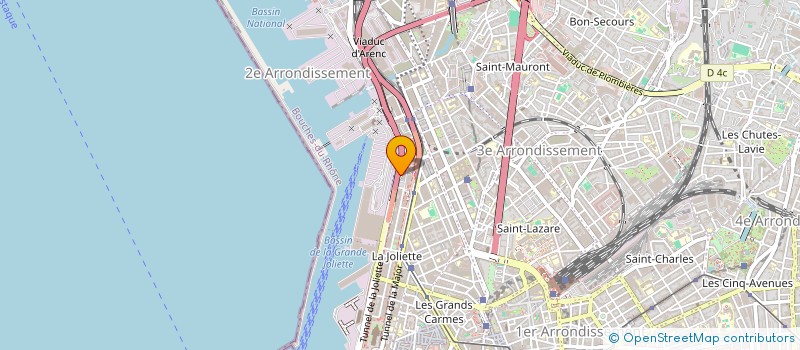 localisation de l'entreprise 501 613 954   MARSEILLE