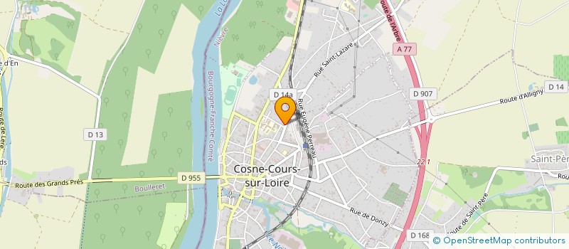 localisation de l'entreprise 501 626 220 à COSNE-COURS-SUR-LOIRE
