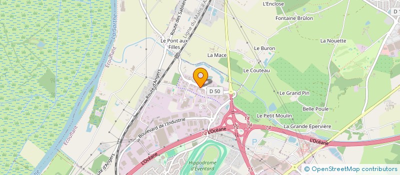 localisation de l'entreprise 501 648 521  à ANGERS