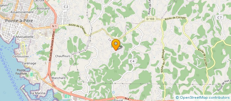 localisation de l'entreprise 501 682 801   LE GOSIER