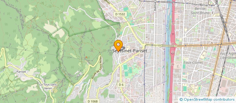 localisation de l'entreprise 501 712 913   SAINT-EGREVE