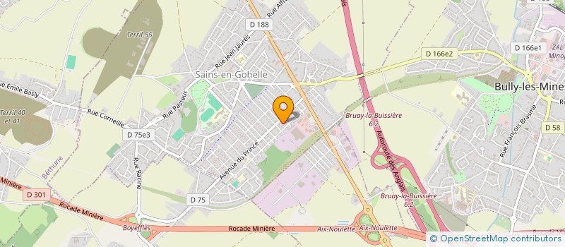 localisation de l'entreprise 501 748 578 à VENDIN-LES-BETHUNE