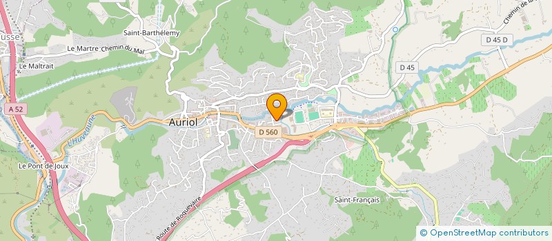 localisation de l'entreprise 501 759 070   AURIOL