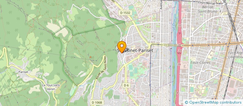 localisation de l'entreprise 501 762 330   SEYSSINET-PARISET