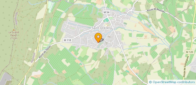 localisation de l'entreprise 501 768 048   SAINT-DREZERY