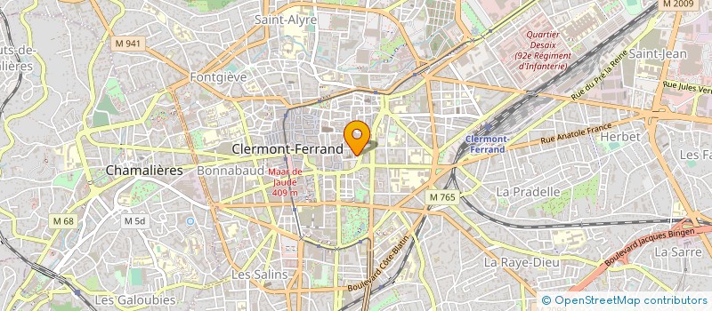 localisation de l'entreprise 501 768 394   CLERMONT-FERRAND