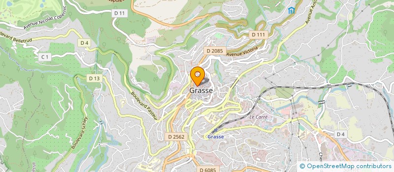 localisation de l'entreprise 501 772 024 à GRASSE