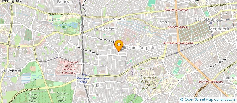 localisation de l'entreprise 501 782 908   MERIGNAC