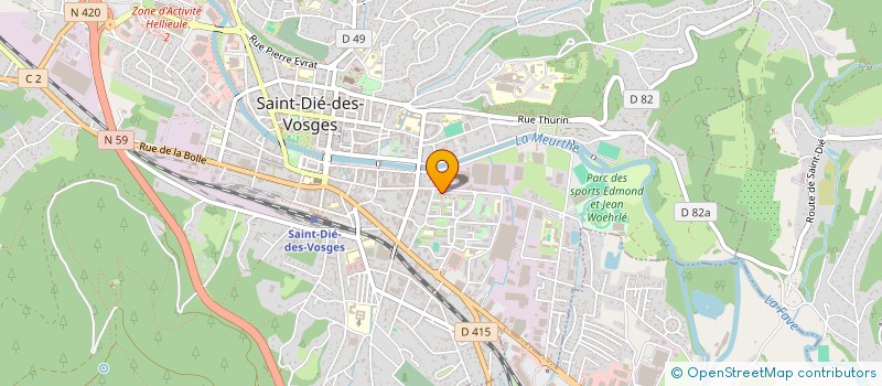 localisation de l'entreprise 501 831 507   VICHY