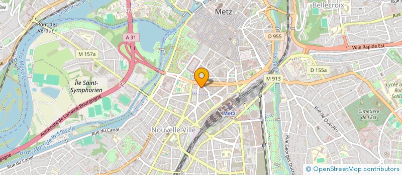 localisation de l'entreprise 501 844 492   METZ
