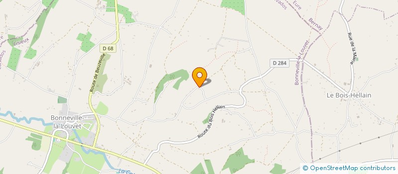 localisation de l'entreprise 501 852 289   DEAUVILLE