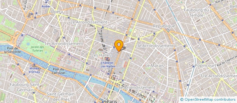 localisation de l'entreprise 501 857 510   PARIS