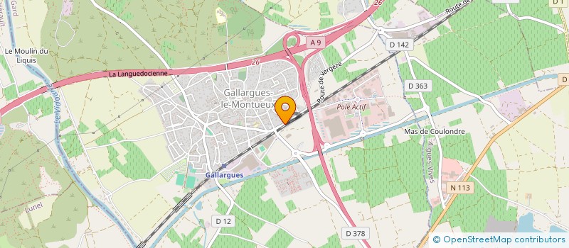 localisation de l'entreprise 501 875 462   CLARENSAC