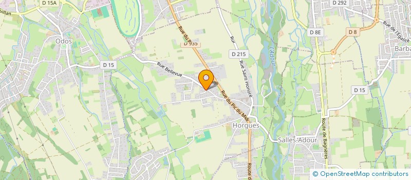 localisation de l'entreprise 501 886 204   HORGUES