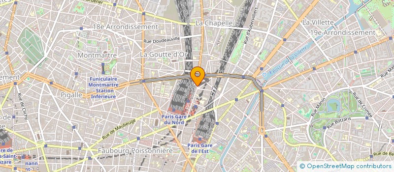 localisation de l'entreprise 501 919 393   PARIS