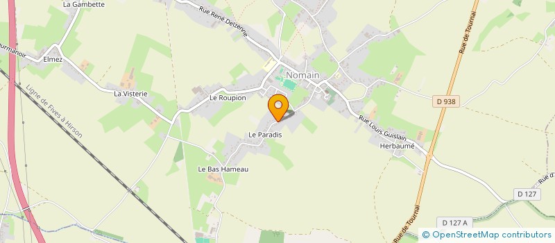 localisation de l'entreprise 501 926 182   NOMAIN