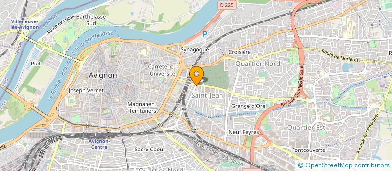 localisation de l'entreprise 501 970 875   SORGUES