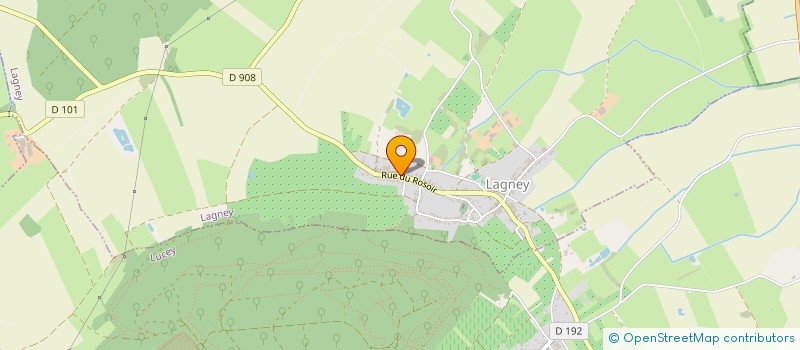 localisation de l'entreprise 501 991 871   LAGNEY