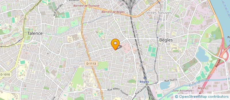 localisation de l'entreprise 502 021 827  à BEGLES