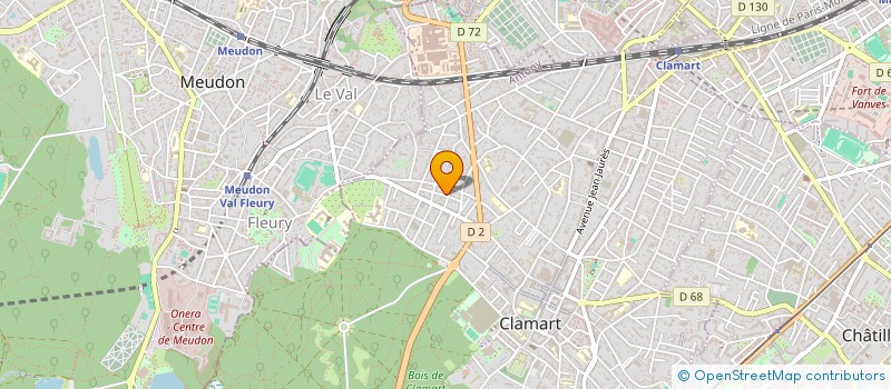 localisation de l'entreprise 502 056 195 à CLAMART